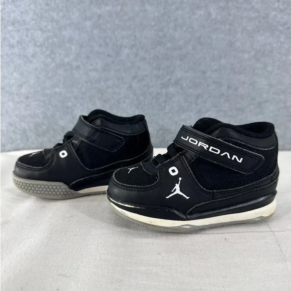 Jordan Team Low Toddler sz 6C 440824-001 Sneaker Elastic Laces & Strap